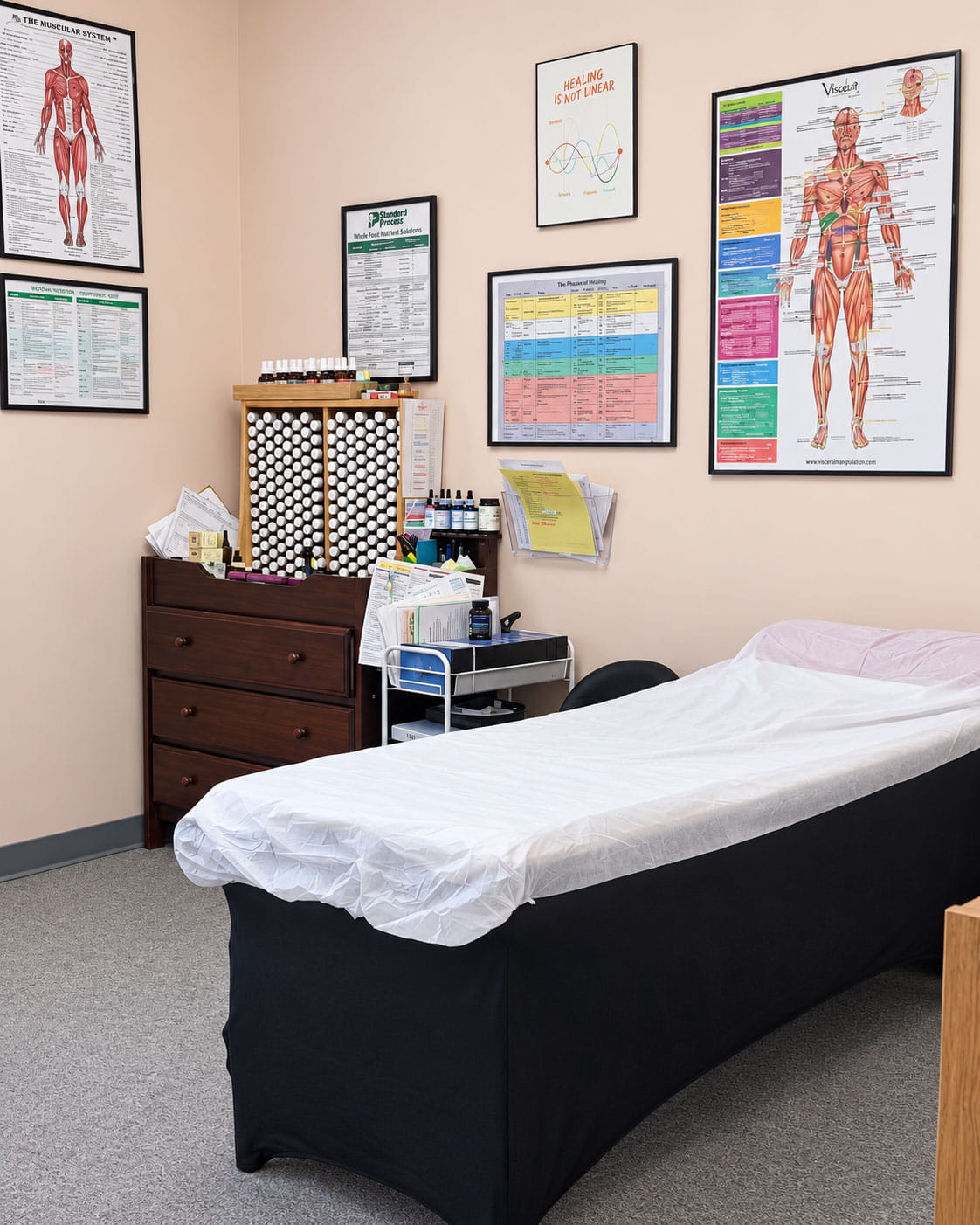 Nature’s Clinic treatment room